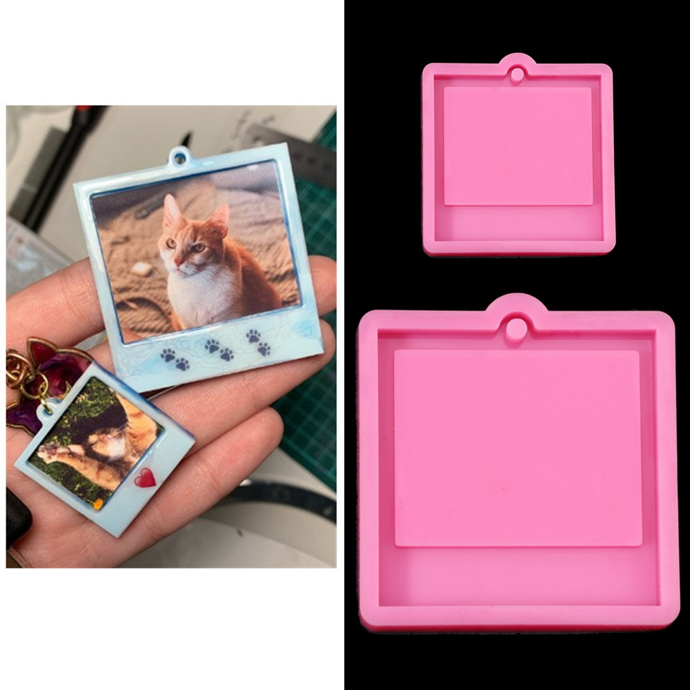 Soap Making Tools - Photo Frame Epoxy Resin Keychain Mold