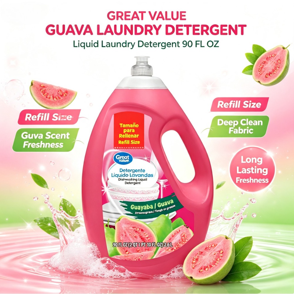 Soap Making Base - Dish Washing Liquid Detergent Guava 90