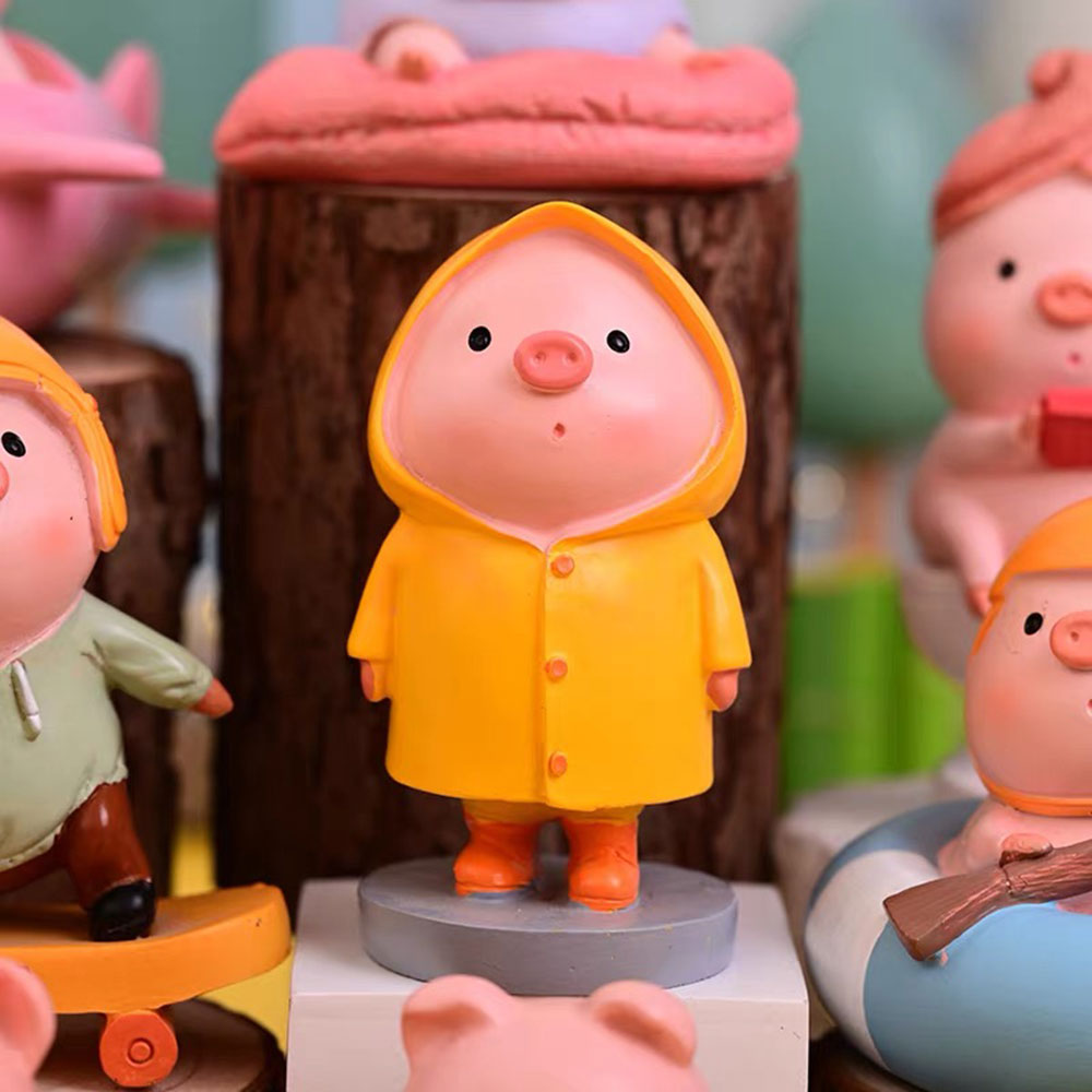 Soap Making Friends - Lucky Pig Silicone Mold Plaster Cement