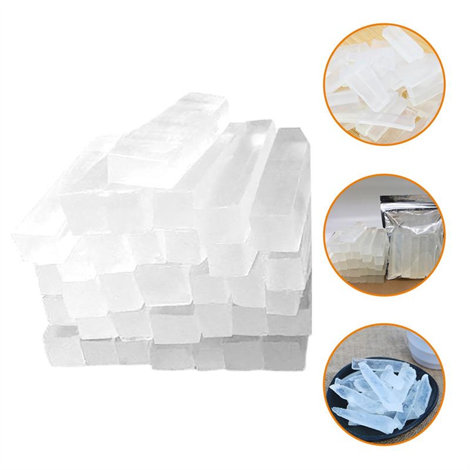 Soap Making Base - 250G Bag Clear Glycerin Hand Soaps