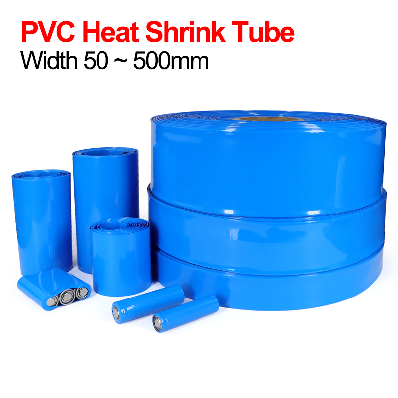 Shrink Wrap Pvc - 1/5m PVC Heat Shrink Tube Blue
