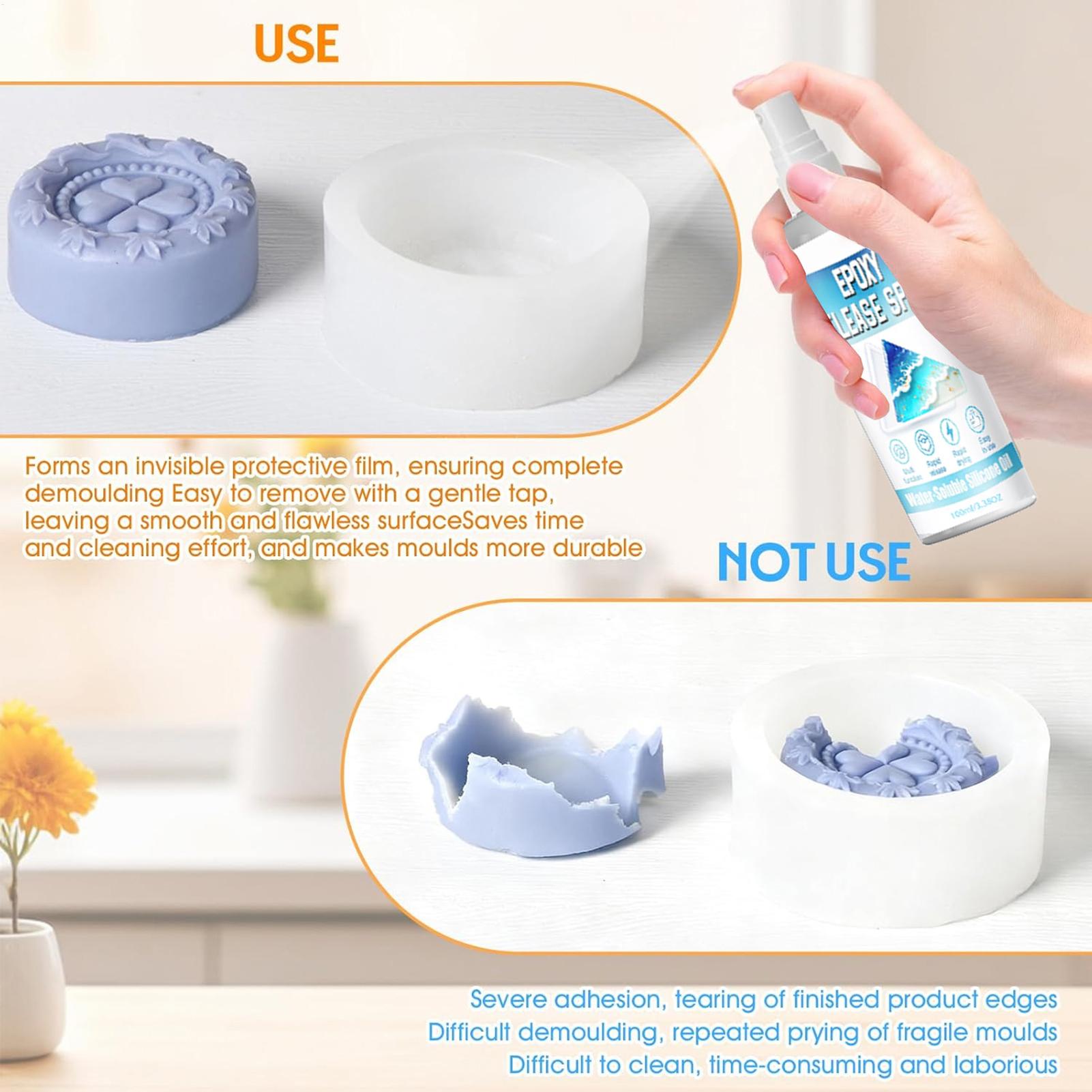 100ml Silicone Release Spray E - Soap Making Tools review and price