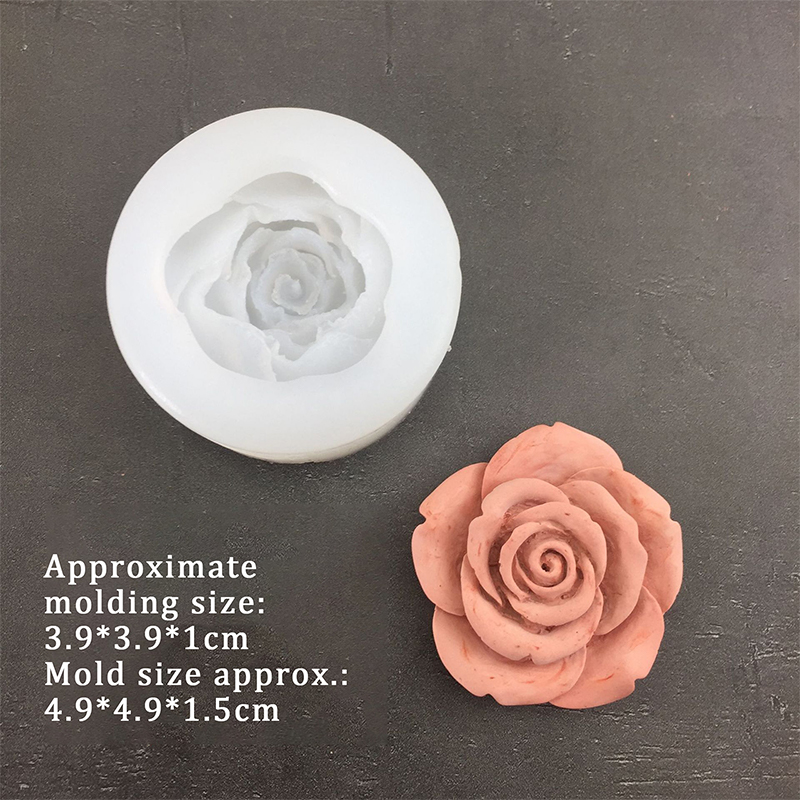 3D Rose Flower Shape Leaf Sili - Soap Making Tools review and price