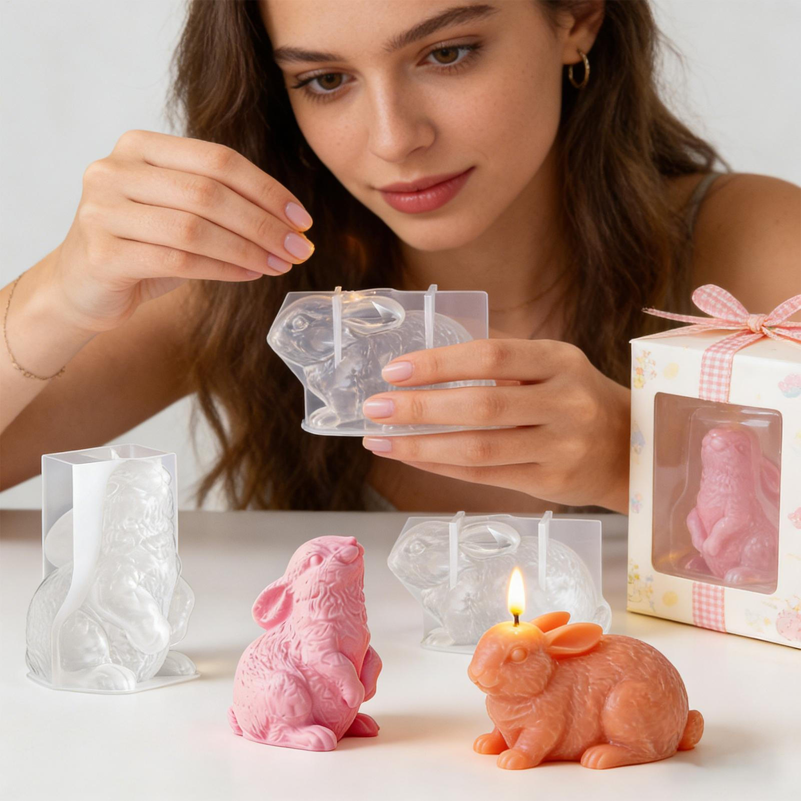 Bunny Silicone Mold 3D Craftin - Soap Making Friends review and price