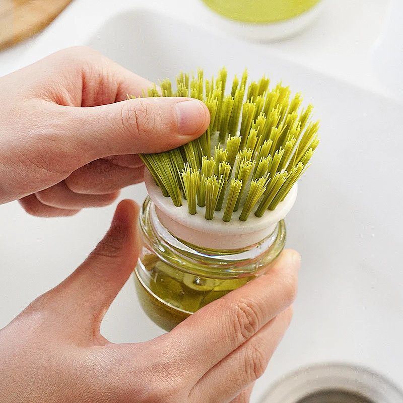 Soap Dispenser Palm Dish Brush - Soap Making Base review and price