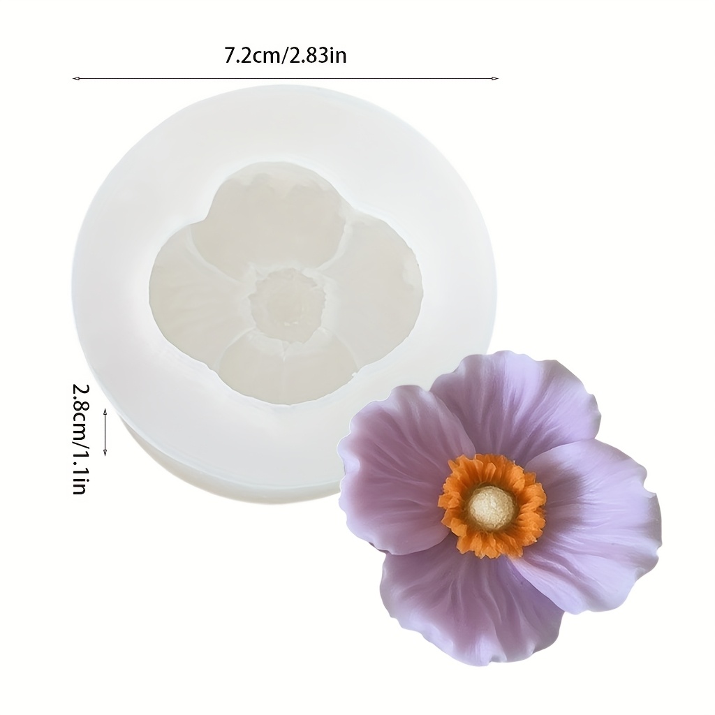 Flower Silicone Candle Mold, C - Soap Making Gifts review and price