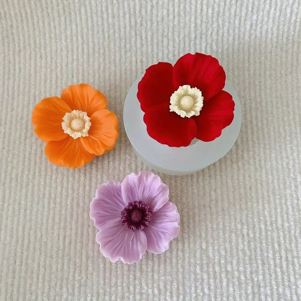 Flower Silicone Candle Mold, C - Soap Making Gifts review and price