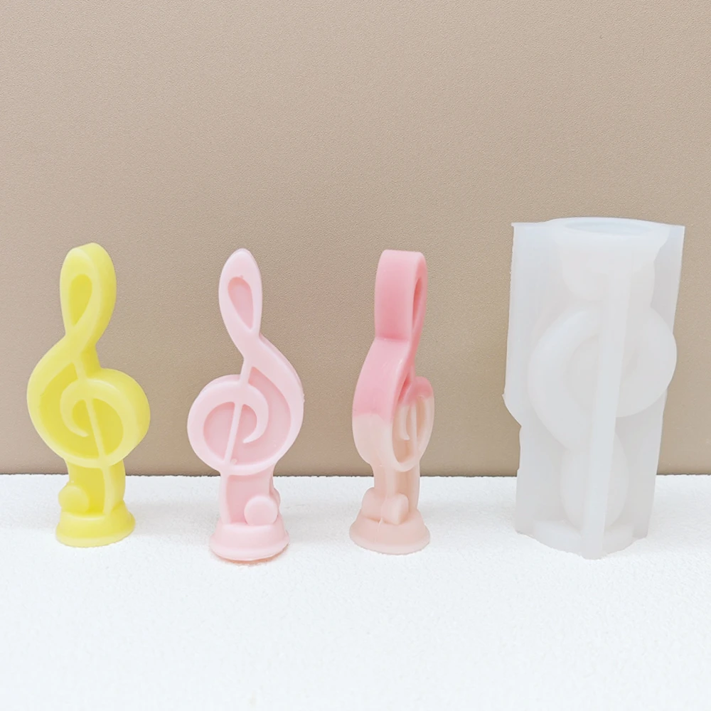 Musical Note Candle Silicone M - Soap Making Notes review and price