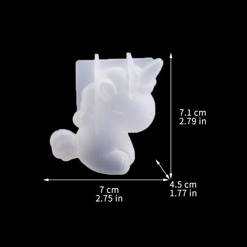 3D Geometric Silicone Unicorn  - Soap Making Supplies review and price