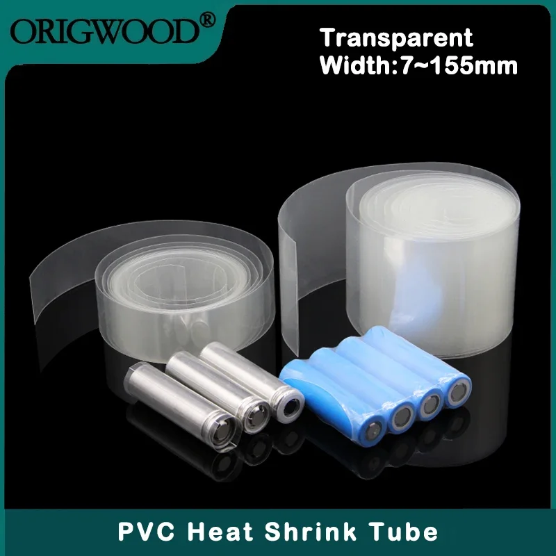 7~ 155mm Transparent PVC Heat  - Shrink Wrap Pvc review and price