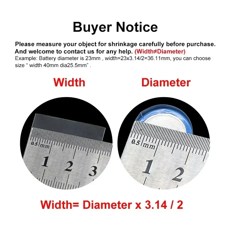 7~ 155mm Transparent PVC Heat  - Shrink Wrap Pvc review and price
