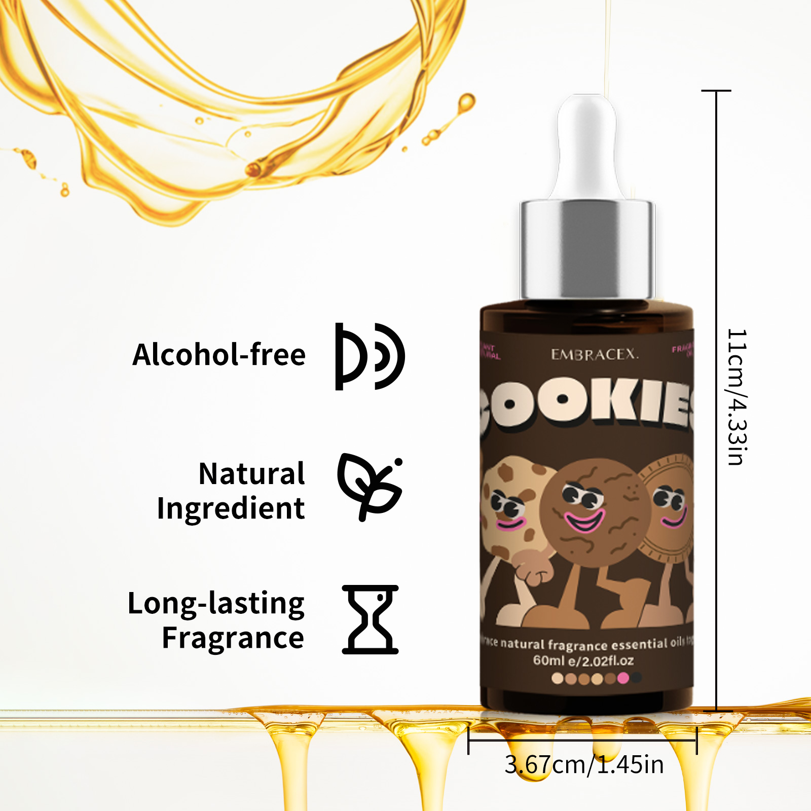 60ml Cookies Essential Oil Ski - Soap Making Friends review and price