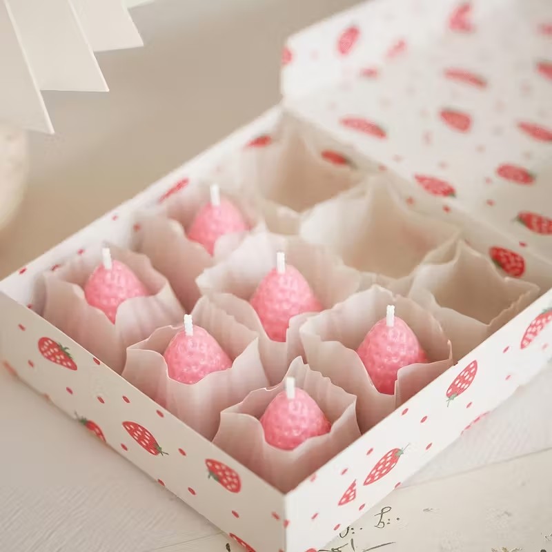Strawberry Silicone Candle Mol - Soap Making Gifts review and price