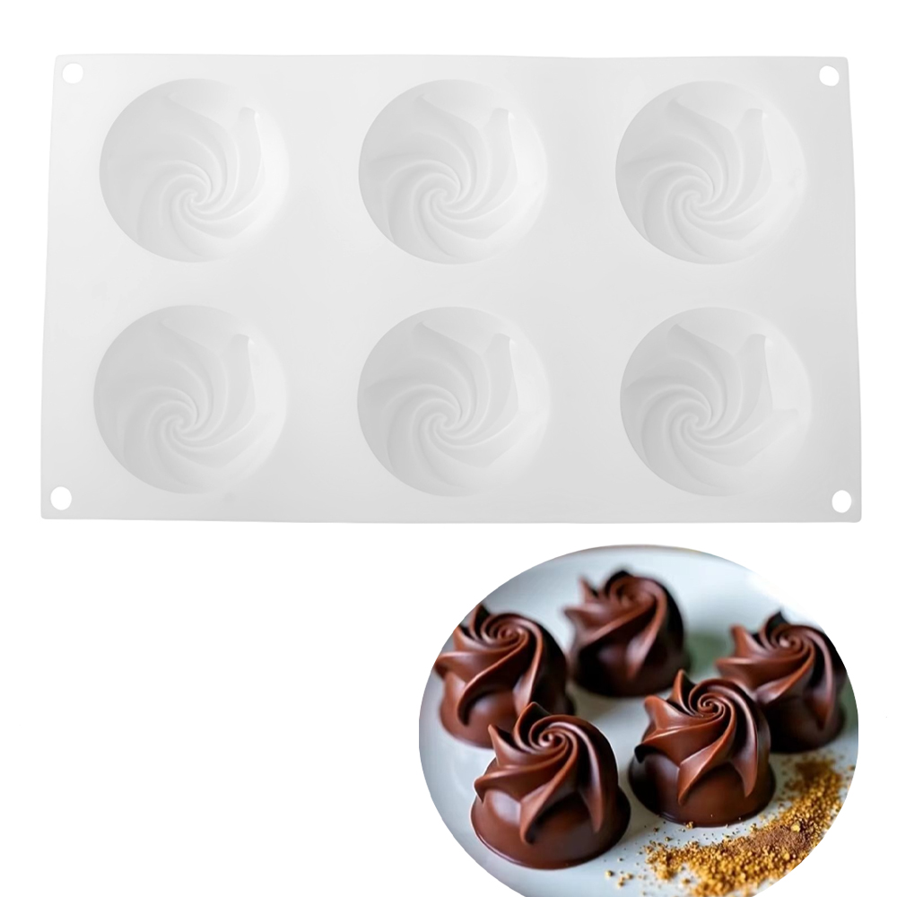 6-Cell Base Carved Rose Design - Soap Making Base review and price