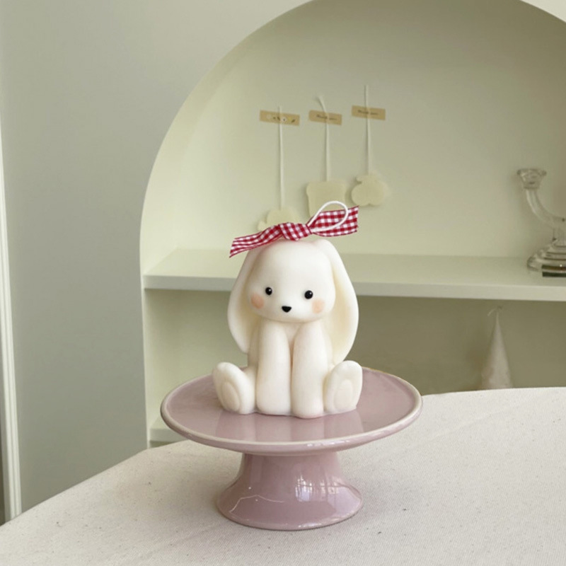 Sitting Rabbit Silicone Candle - Soap Making Gifts review and price