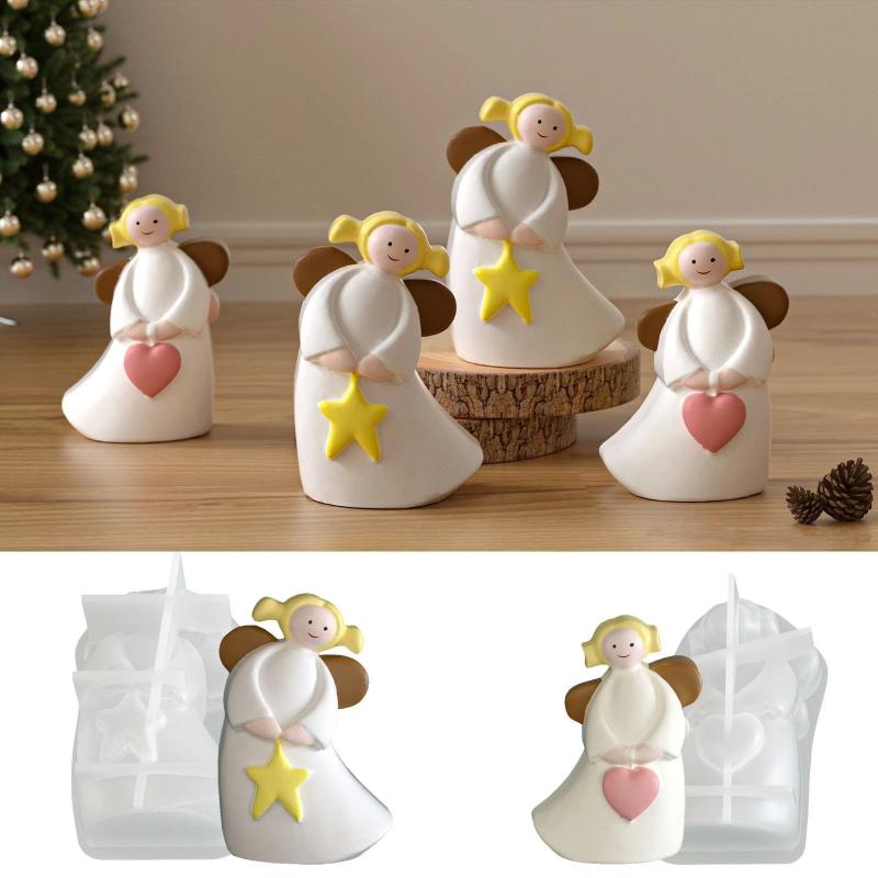 Love Angel Gypsum Mold Candle  - Soap Making Material review and price