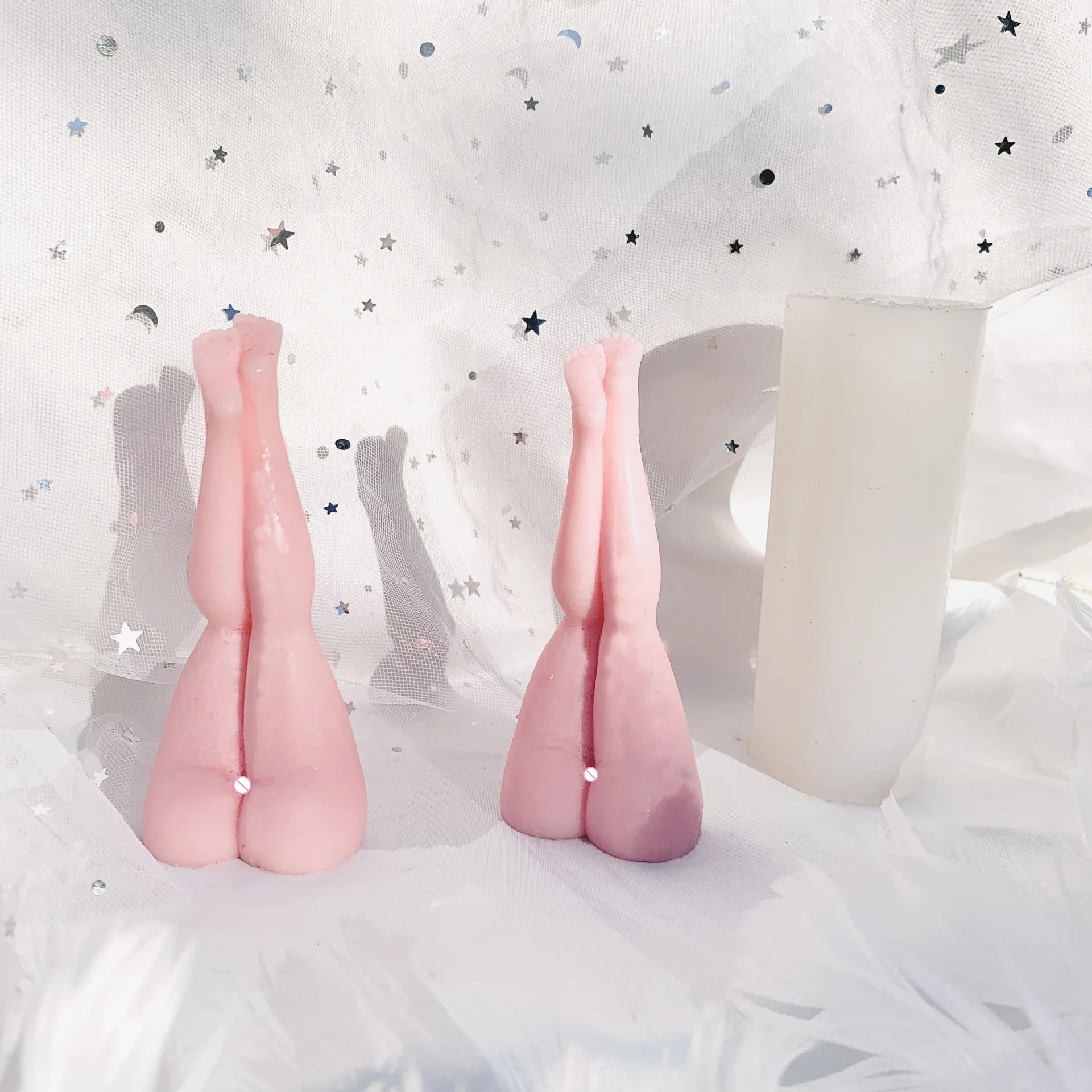 DIY Woman 3D Sexy Legs Candle  - Soap Making Gifts review and price