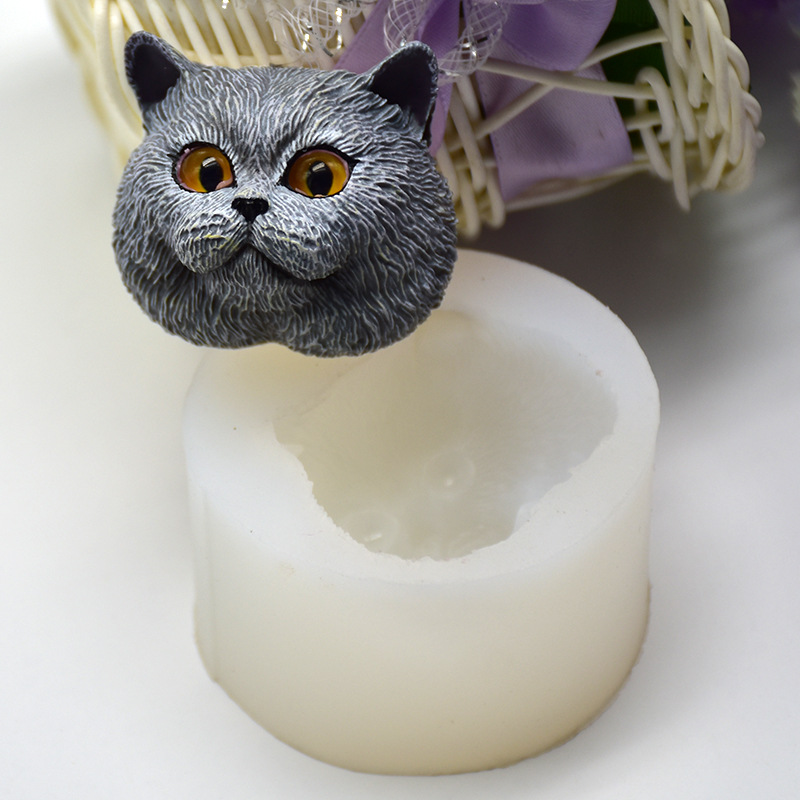 Silicone Mold Short-haired Cat - Soap Making Tools review and price