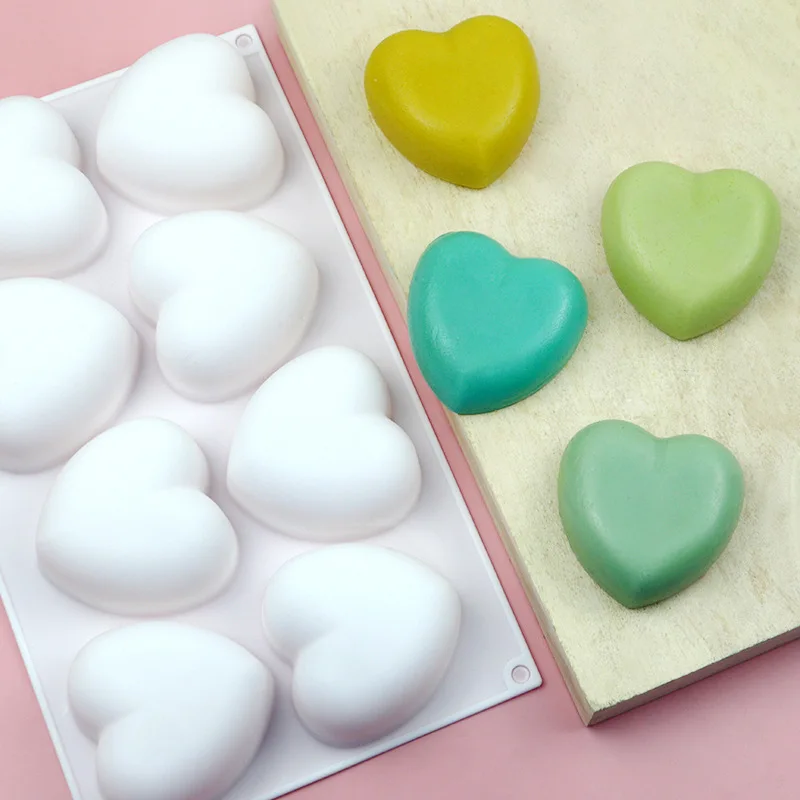 Love Heart Silicone Soap Mold  - Soap Making Tools review and price