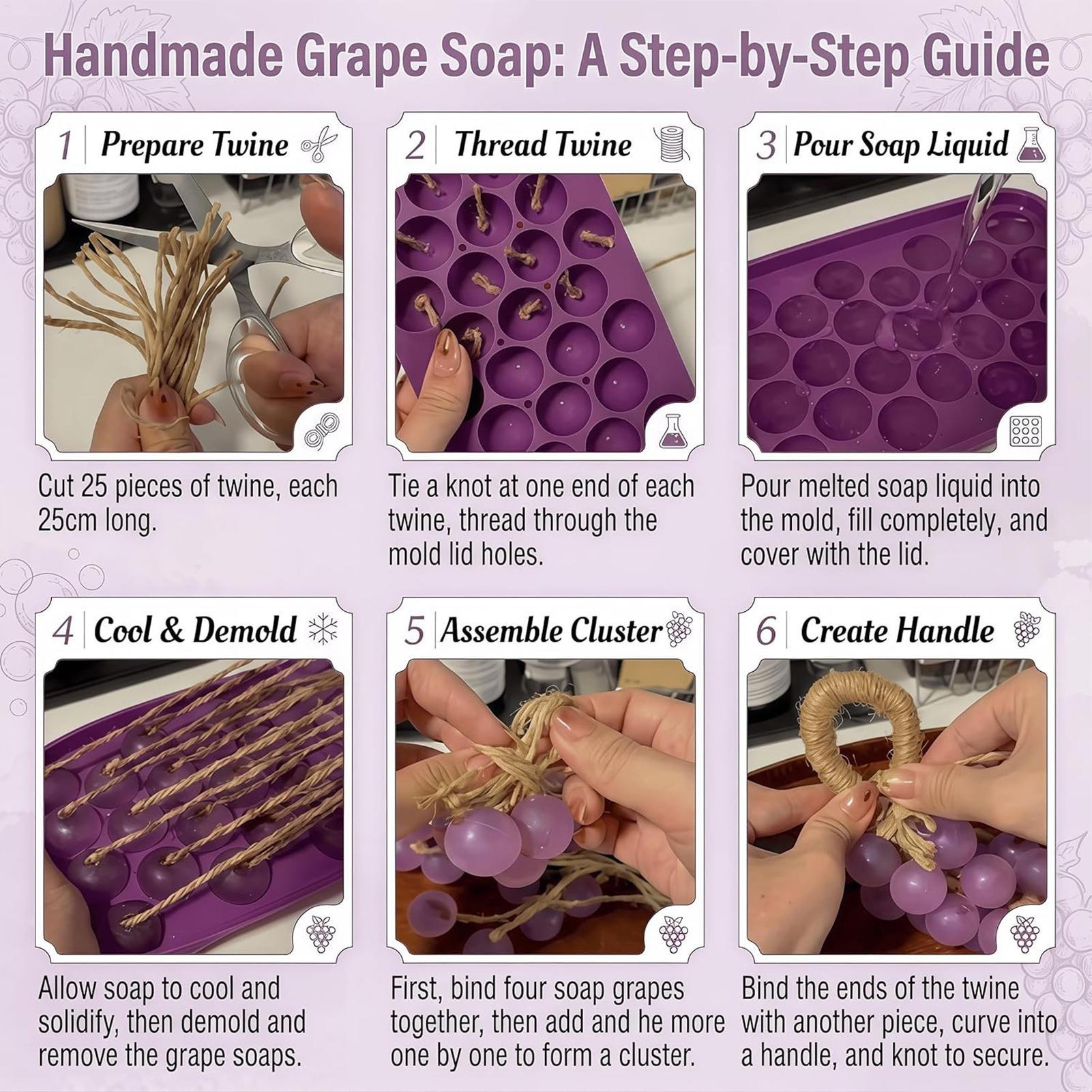 Grape Shaped Soap Making Kit w - Soap Making Kit For Kids review and price