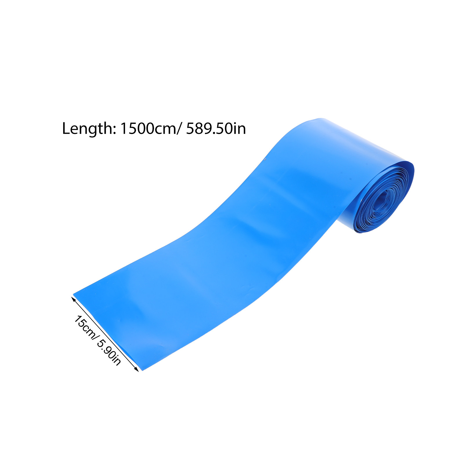 1 Roll Blue Heat Shrink Tubing - Shrink Wrap Pvc review and price