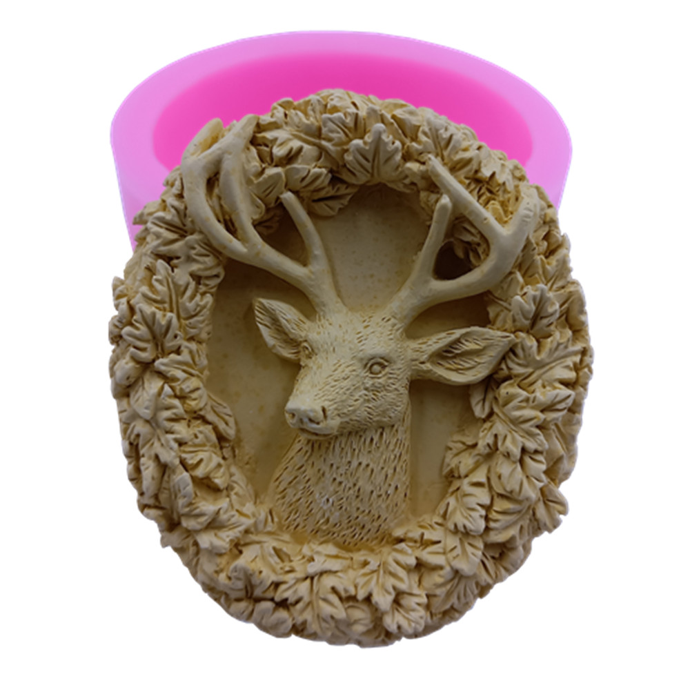 Deer Design Soap Silicone Mold - Soap Making Recipes review and price