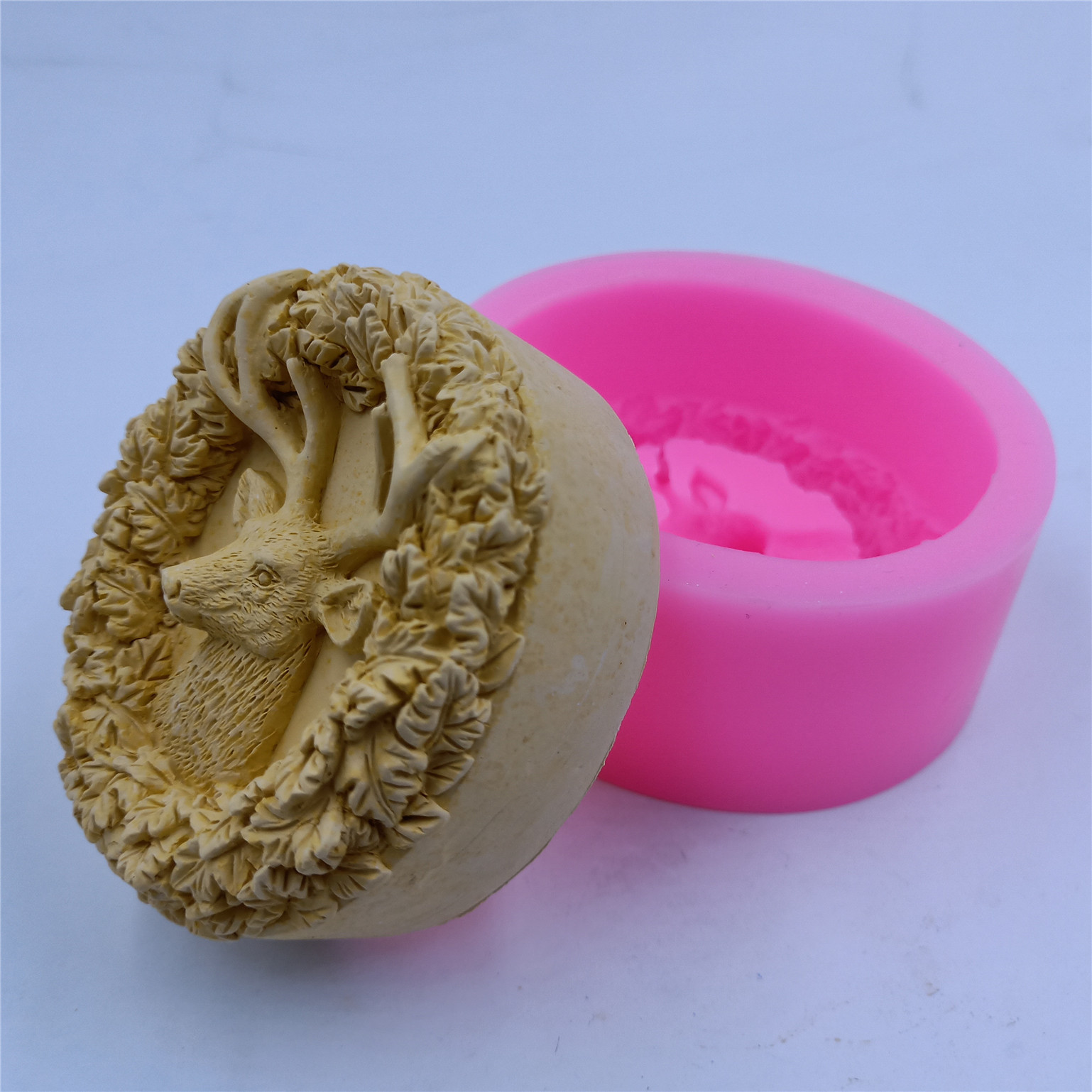 Deer Design Soap Silicone Mold - Soap Making Recipes review and price