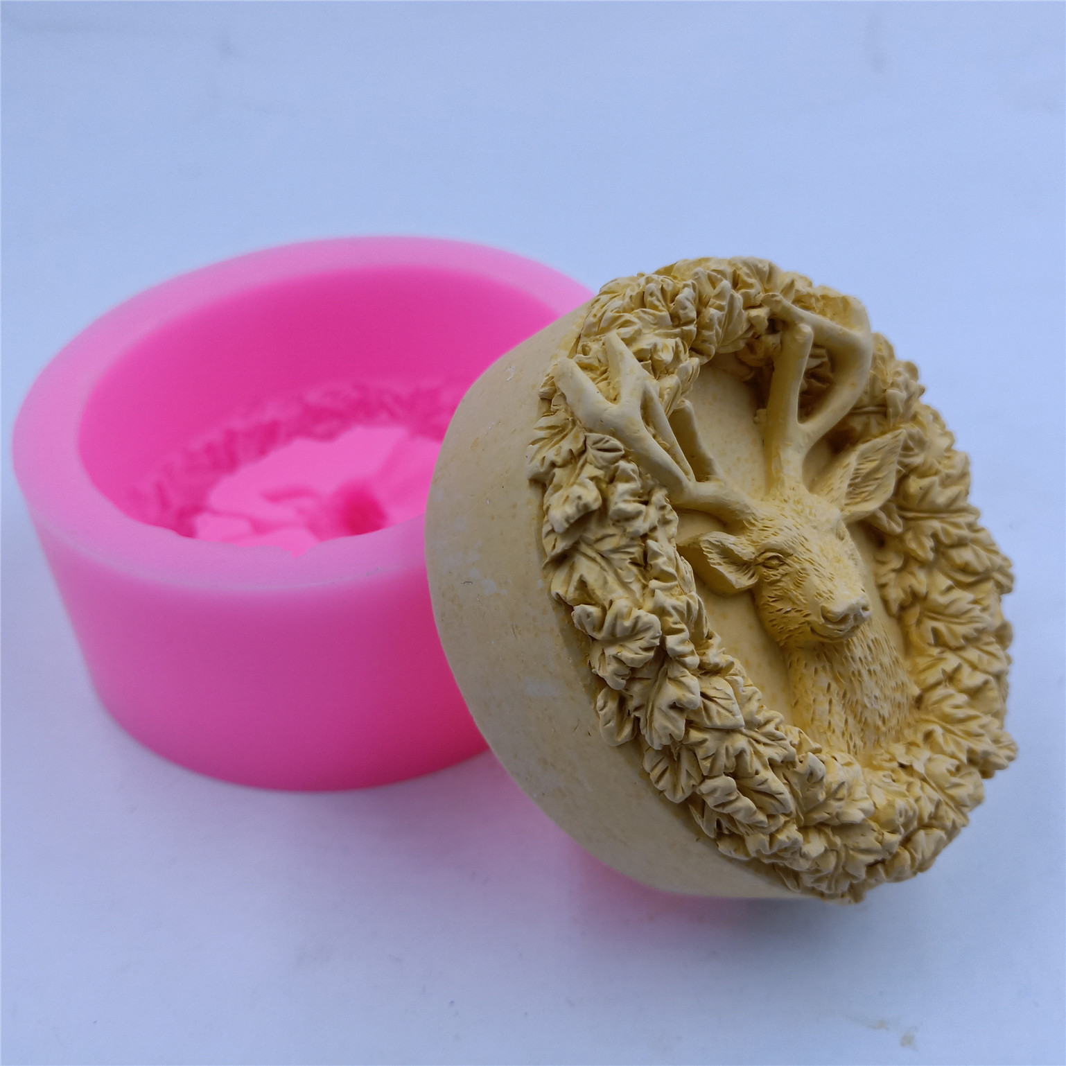 Deer Design Soap Silicone Mold - Soap Making Recipes review and price