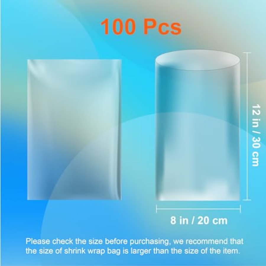 Shrink Wrap Bags - 100Pcs 12 x - Shrink Wrap Pvc review and price
