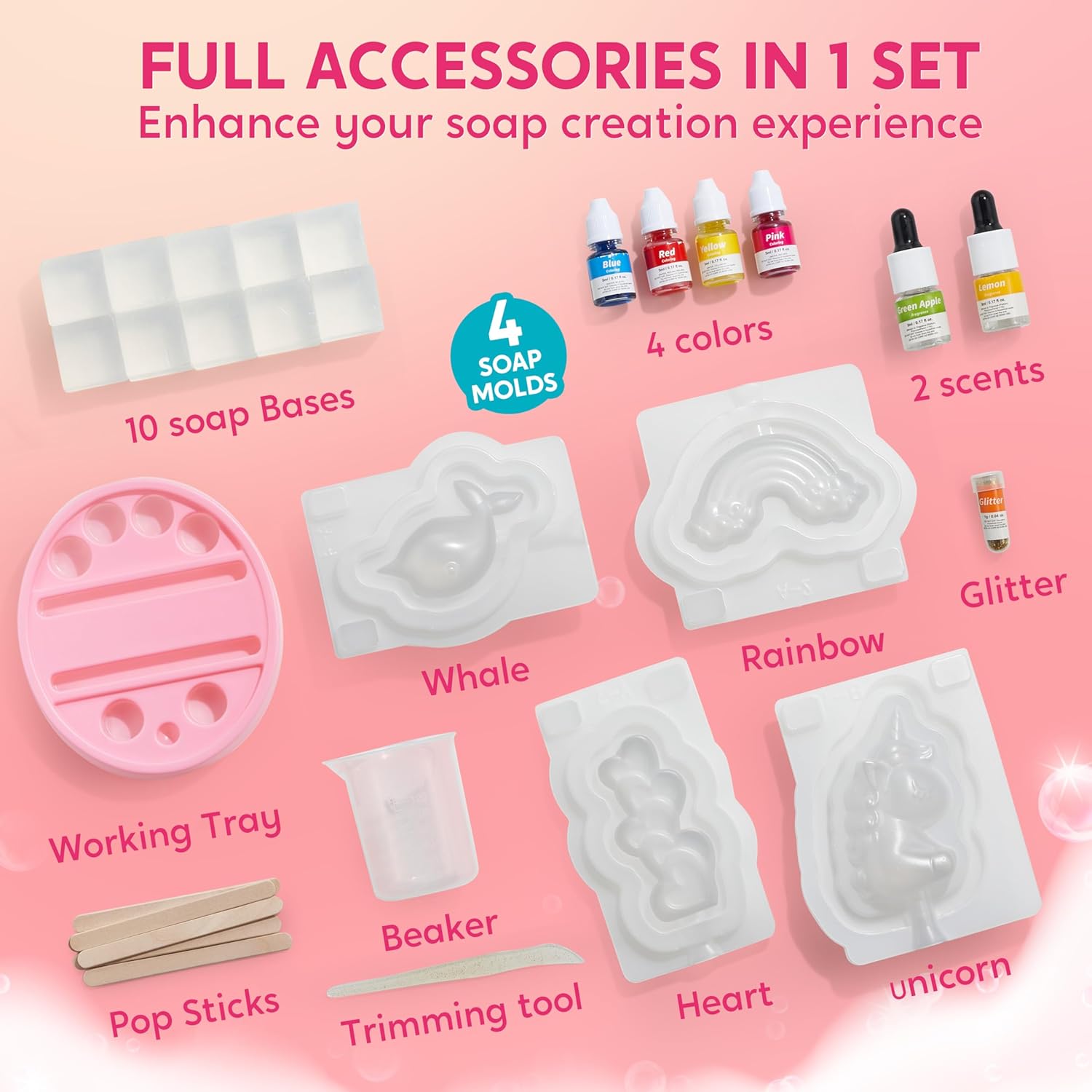 JOYFY Unicorn Soap Making Kit  - Soap Making Kit For Kids review and price