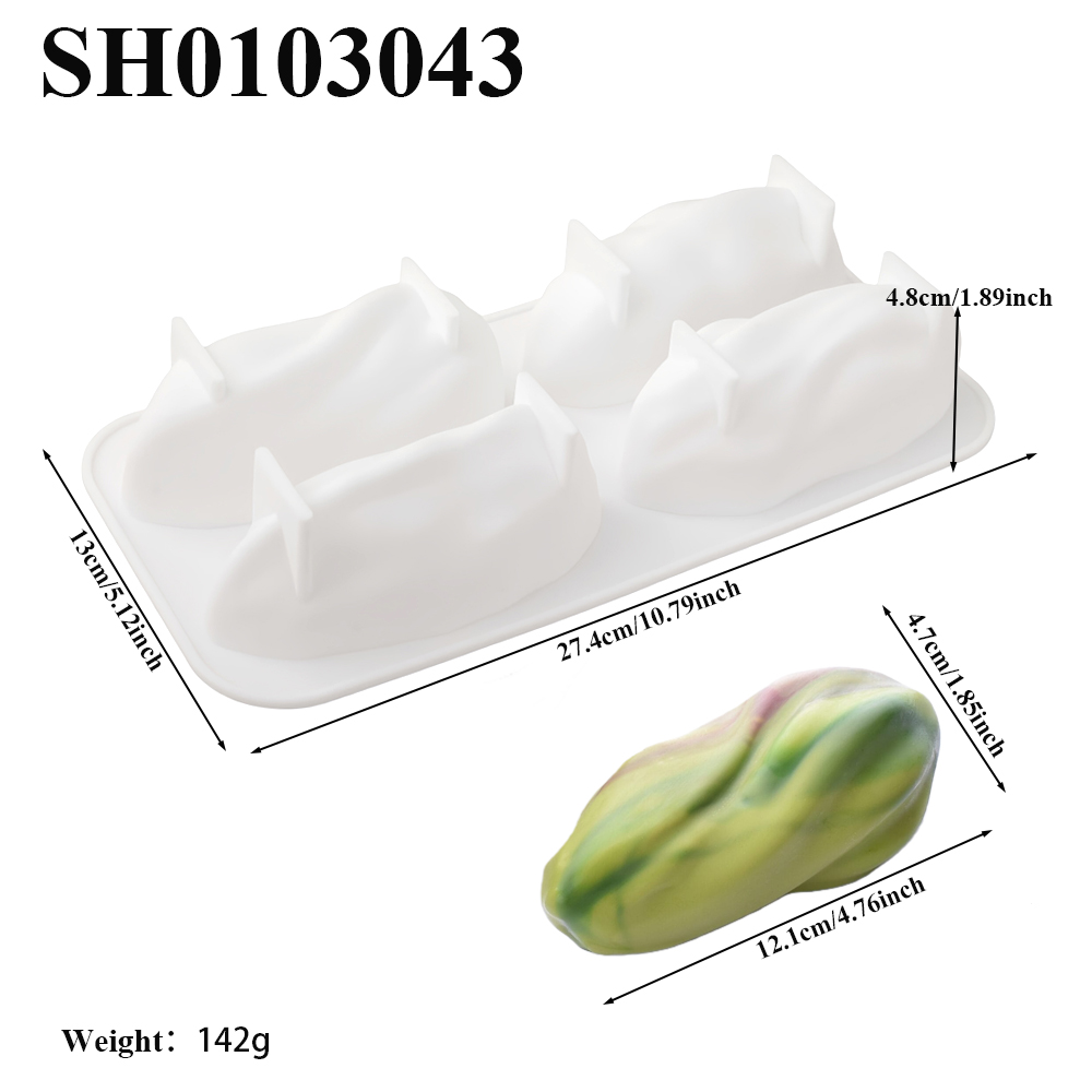 4 or 9-Cell Pistachio Design S - Soap Making Guide review and price