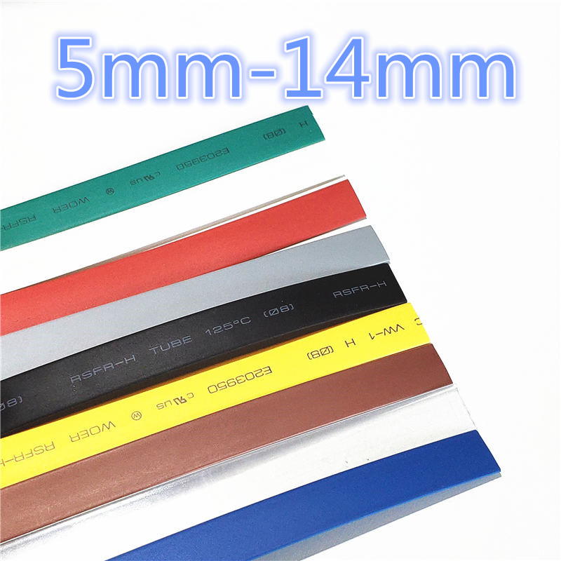 3meters/piece 2:1 7 Colors 5mm - Shrink Wrap Pvc review and price
