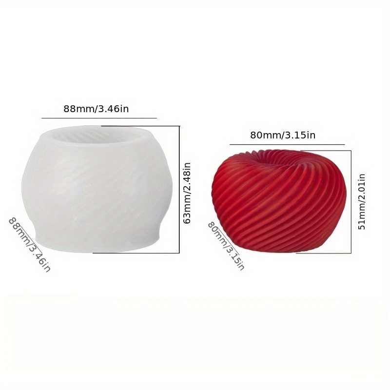 A trendy red apple silicone mo - Soap Making Tools review and price