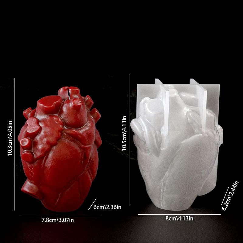 DIY Heart Shaped Candle Silico - Soap Making Gifts review and price