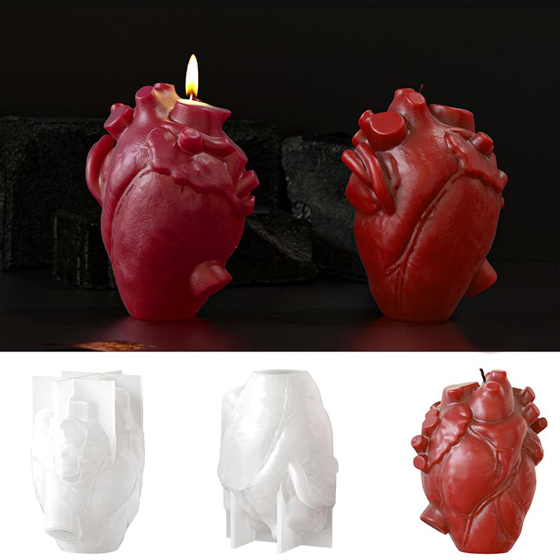 DIY Heart Shaped Candle Silico - Soap Making Gifts review and price