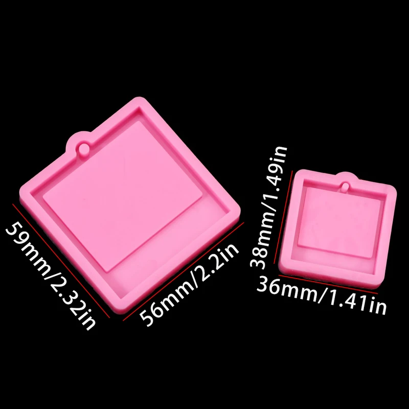 Photo Frame Epoxy Resin Keycha - Soap Making Tools review and price