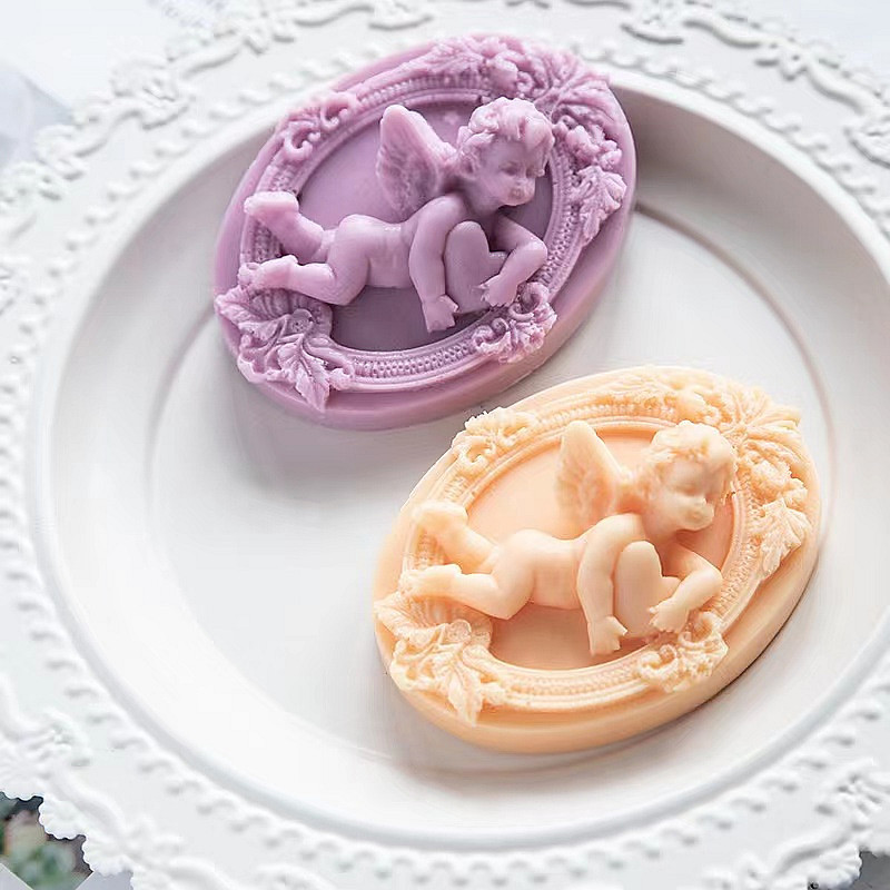 3D Angel Kids Shaped Silicone  - Soap Making Gifts review and price