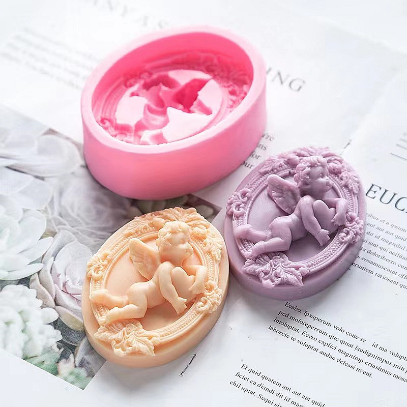 3D Angel Kids Shaped Silicone  - Soap Making Gifts review and price