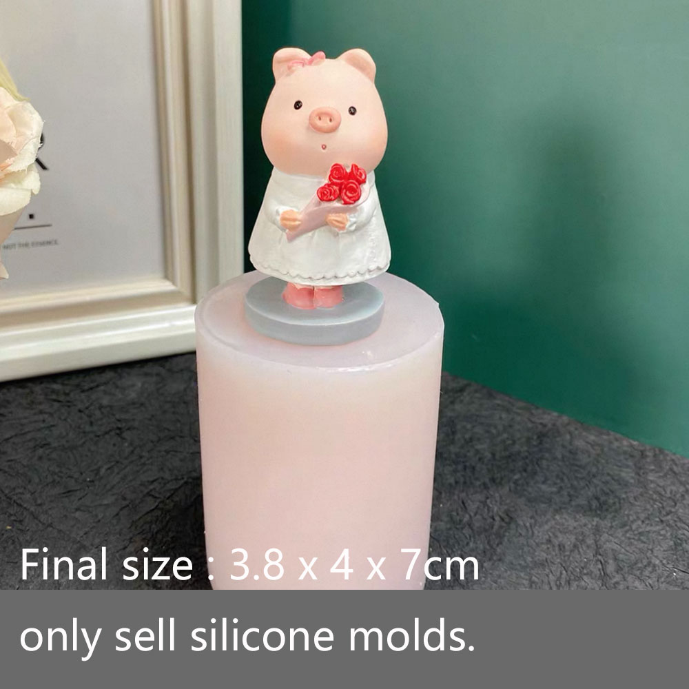 Lucky Pig Silicone Mold Plaste - Soap Making Friends review and price
