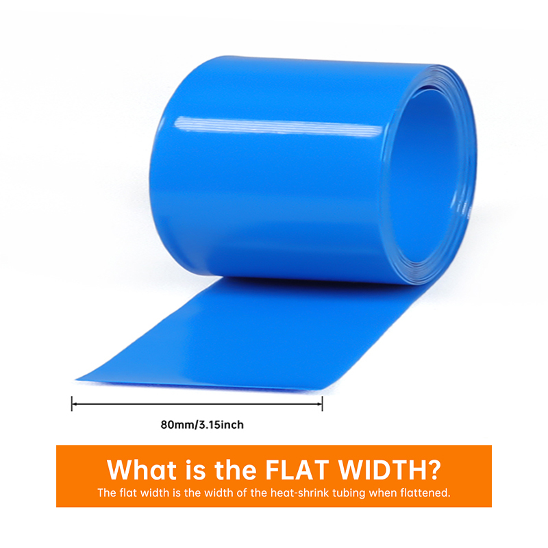 1/5m PVC Heat Shrink Tube Blue - Shrink Wrap Pvc review and price